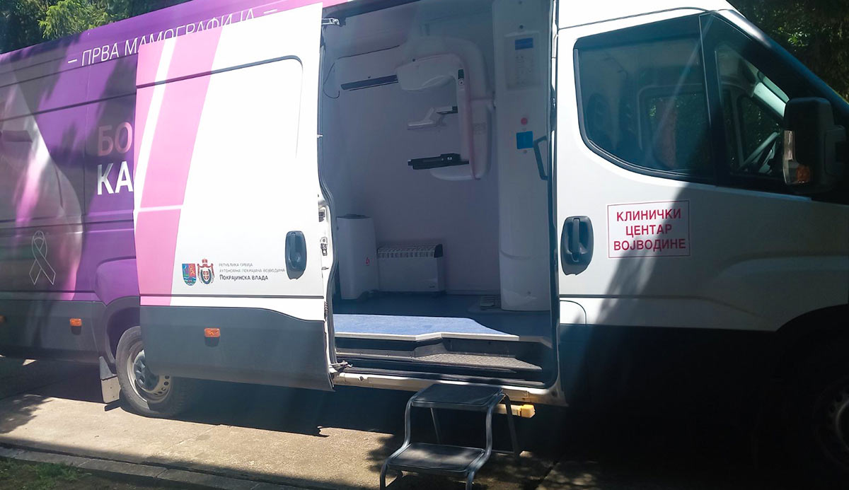 Први преглед мобилног мамографа у Ердевику